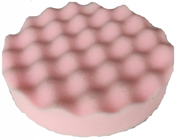 ESPONJA WAFFLERA ROSA PARA ACABADO 7.75"